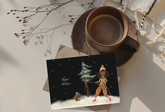 Set of 3 Holiday Greeting Cards